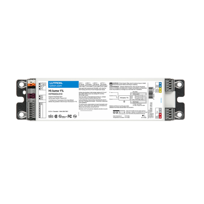 Lutron Hi-Lume H3T832GU310 T8 Dimming Ballast - *DISCONTINUED*