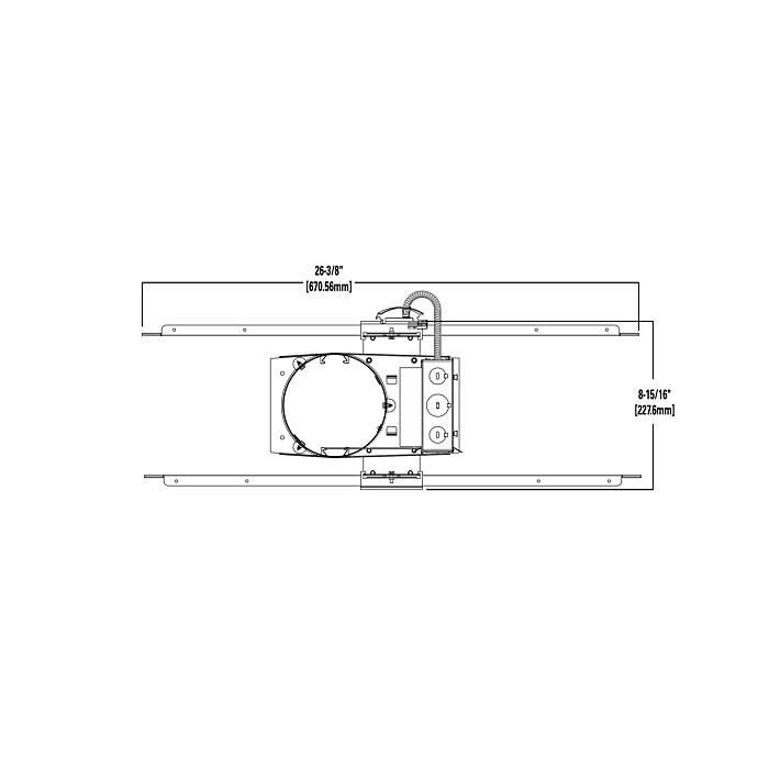 Halo HC415D010 4" Housing