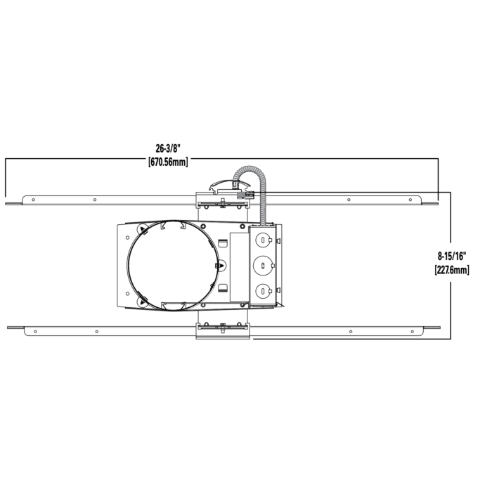 Halo HC420D010 4" Housing