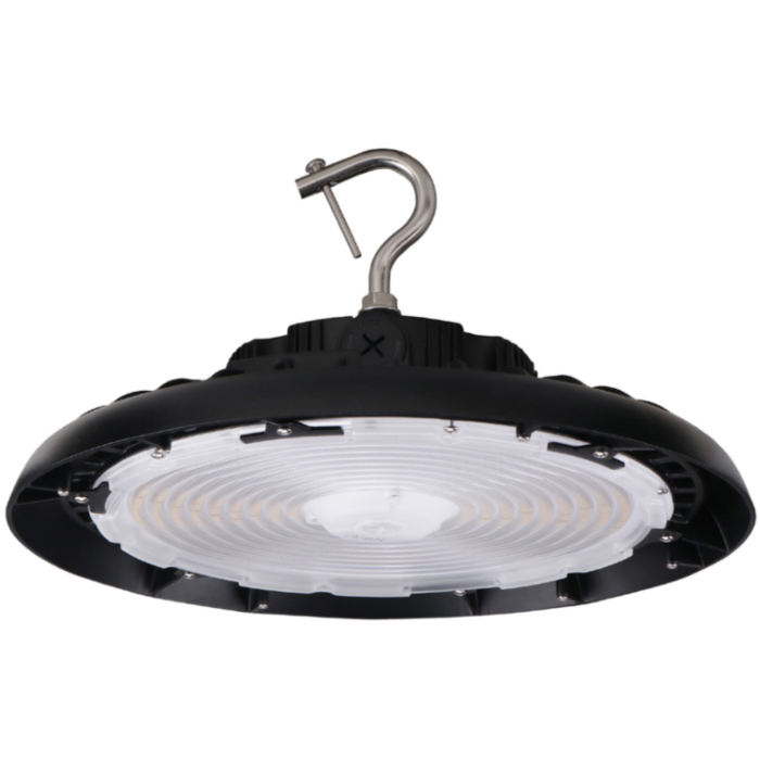 Day-Brite HCY2437L8CST-UN3-DIM-BK Round High Bay Black
