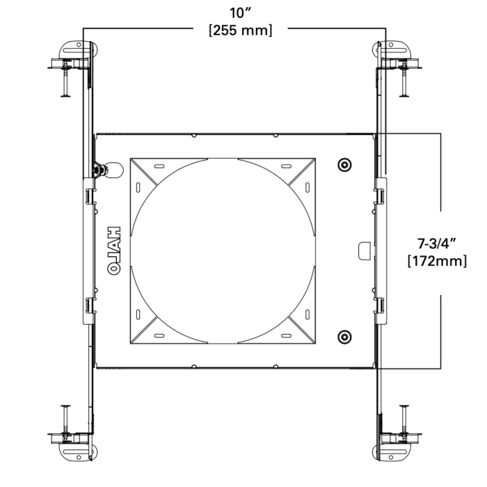 Halo HL6RSMF 6" Round Mounting Frame