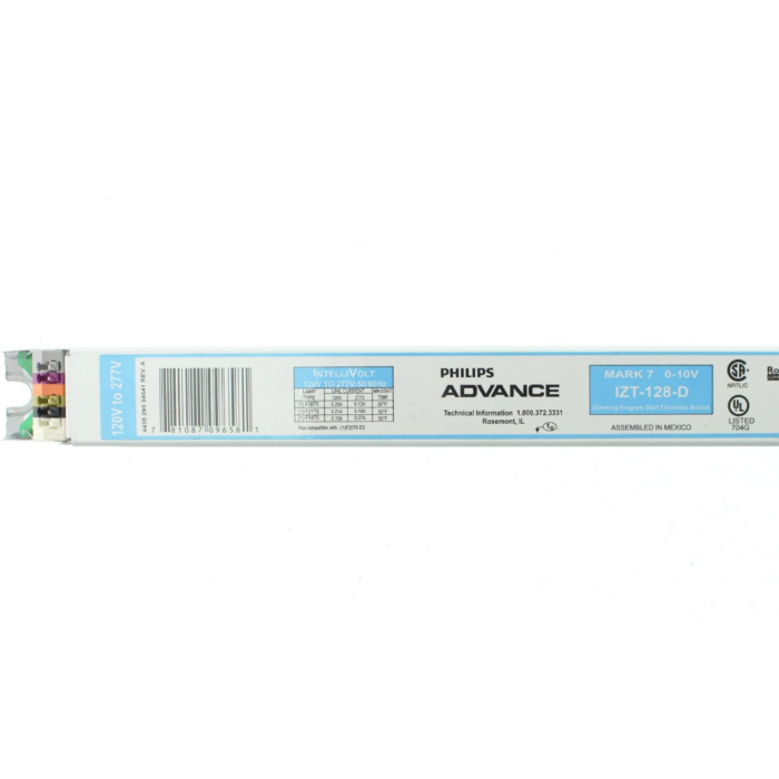 Advance Mark 7 IZT-128-D T5 Dimming Ballast