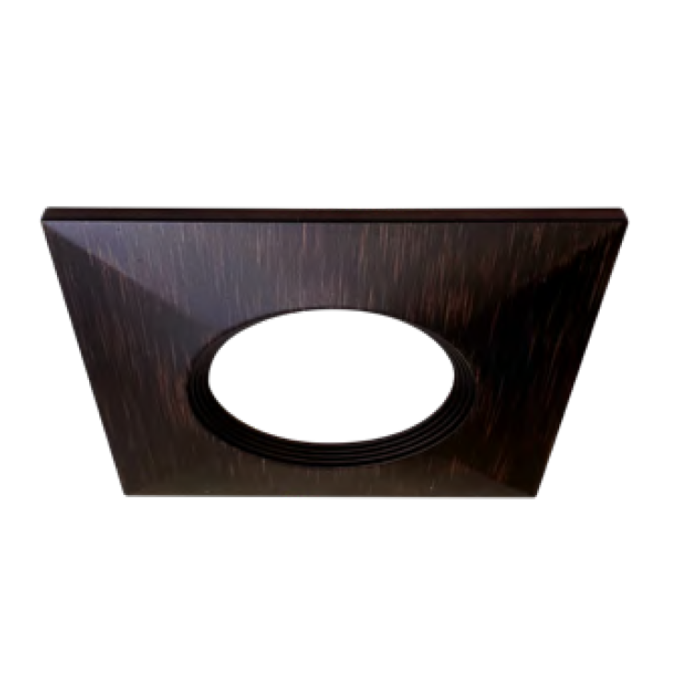 Halo JBD4STRMTBZB 4" Square Baffle Trim in Tuscan Bronze