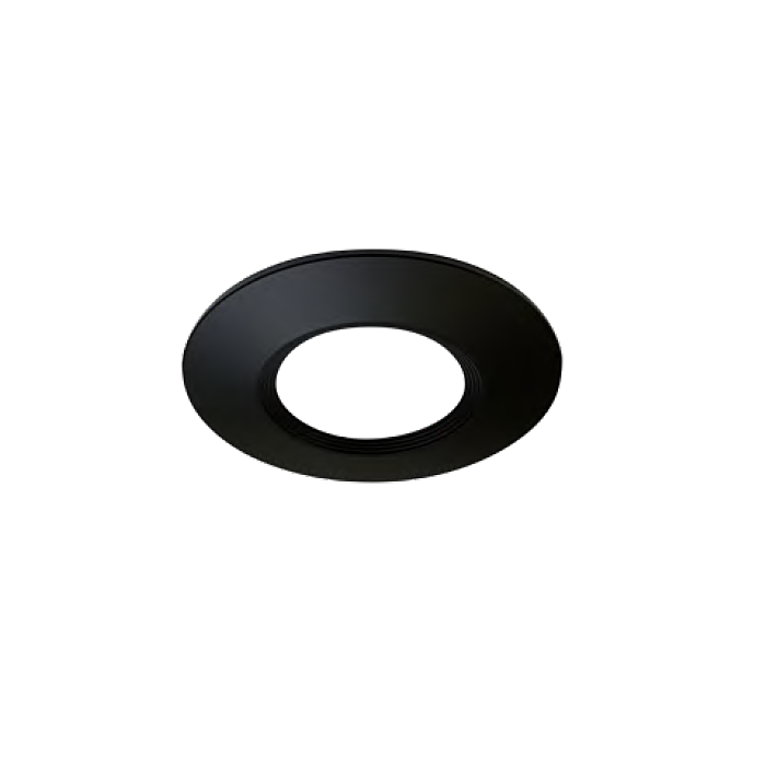 Halo JBD4TRMMBB 4" Round Baffle Trim in Matte Black