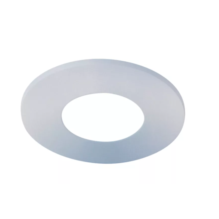 Halo JBD4TRMSN 4" Round Flat Trim in Satin Nickel