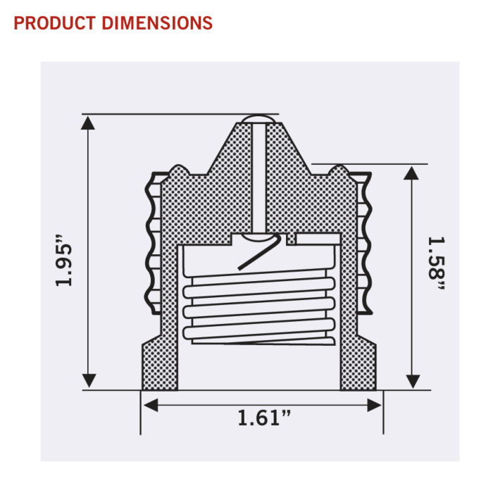 Keystone KT-ADAPTER-E39-E26 Mogul to Medium Reducer
