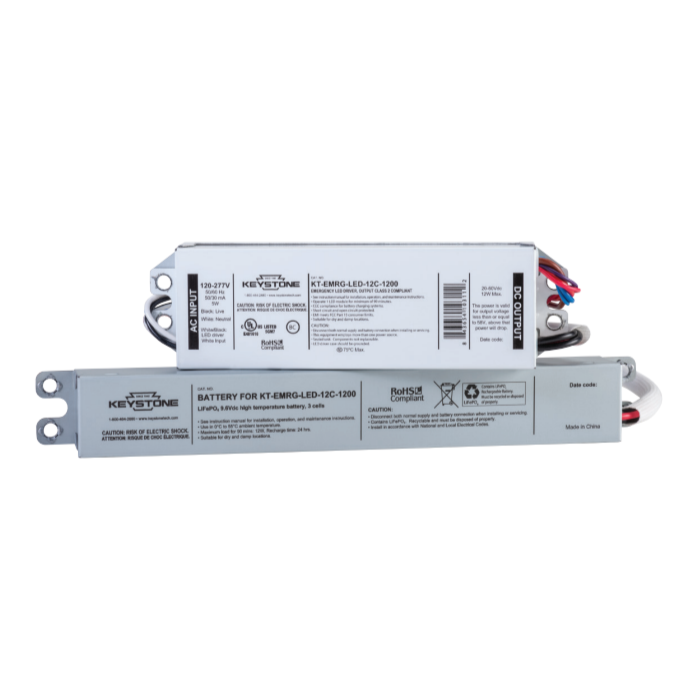 KT-EMRG-LED-12C-1200 Keystone 12W Constant Power Emergency LED Driver