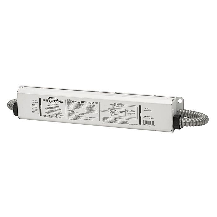 KT-EMRG-LED-12LT-1200-EN /DF Keystone 12W Constant Wattage Emergency LED Driver