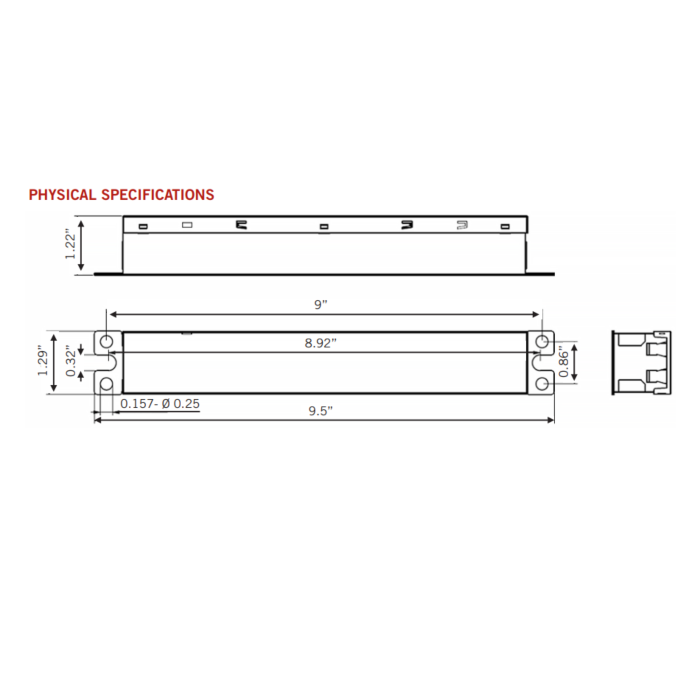 KT-EMRG-LED-5-500-AC Keystone 5W Constant Wattage LED Emergency Back-Up Driver