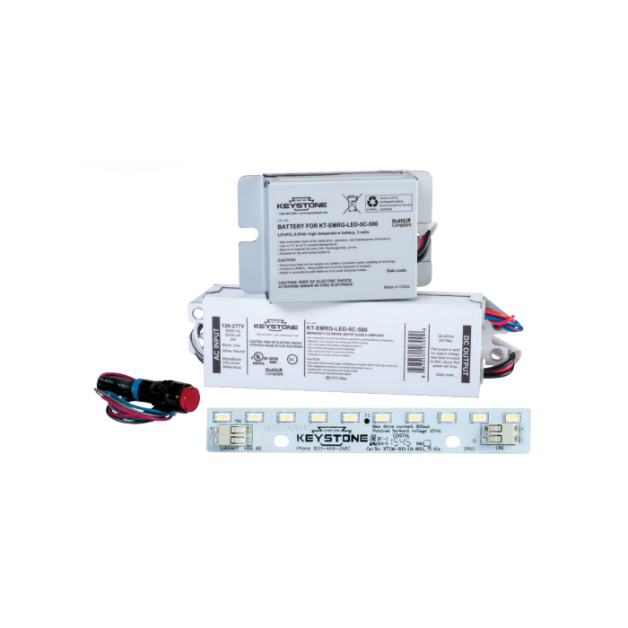 KT-EMRG-LED-5C-500-K1 Keystone 5W Constant Power LED Emergency Back-Up Driver Kit