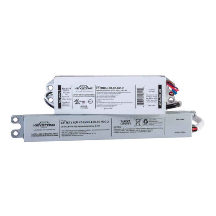 KT-EMRG-LED-9C-900-2 Keystone 9W Constant Power Emergency LED Driver