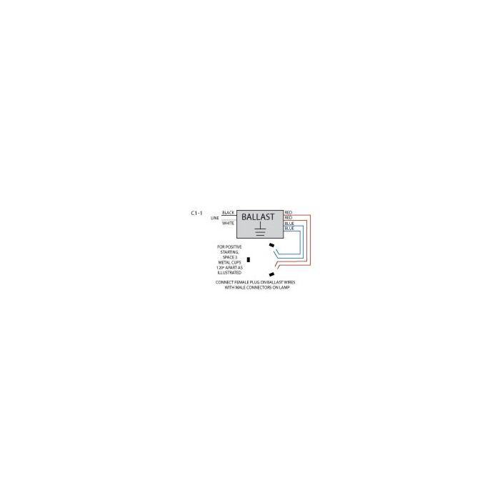 Keystone KTEB-140-1-TP-EMI-WS T9 Rapid Start Circline Ballast