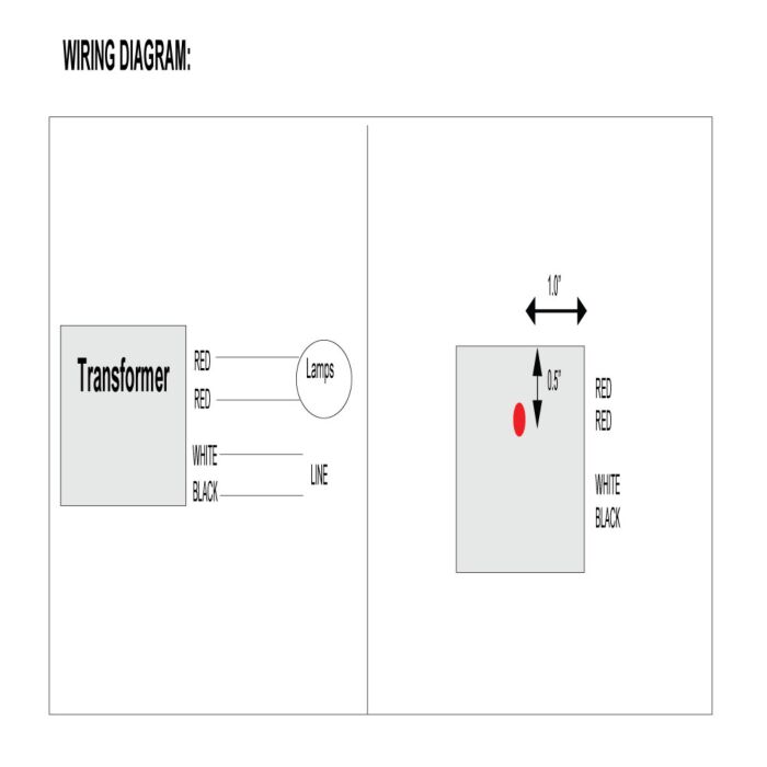 Keystone KTET-60-1-SCP-DIM-AL 60 Watt Low Voltage Transformer