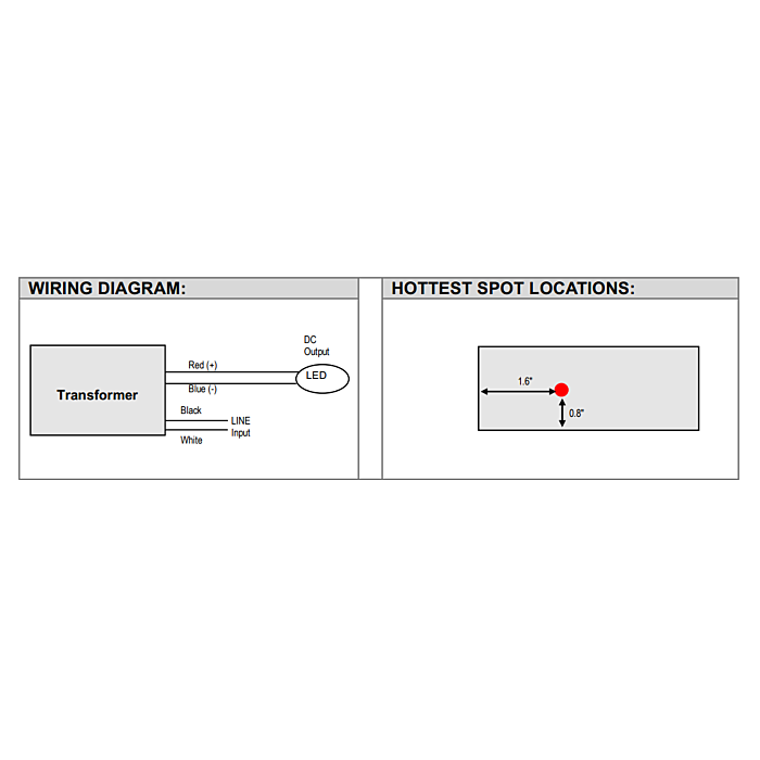 KTLD-10-1N-300-F3 Keystone 10w Constant Current LED Driver