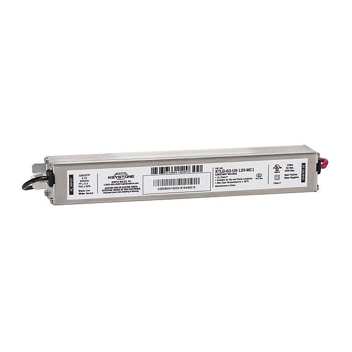 KTLD-60-UV-12V-MC1 Keystone Pocket Driver 60w Constant Voltage LED Driver