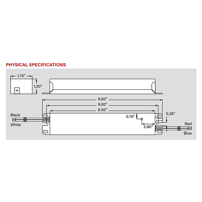 KTLD-60-UV-12V Keystone 60w Constant Voltage LED Driver