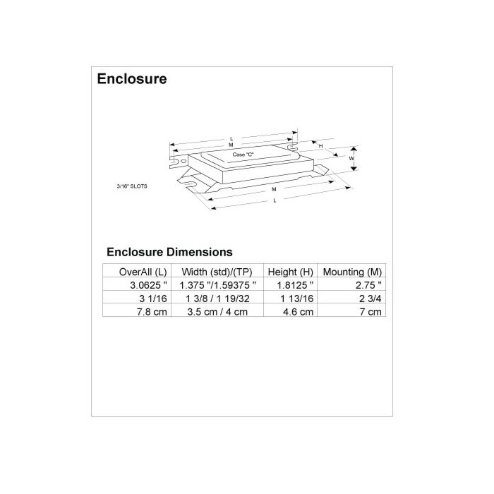 Advance LC-13-TP Magnetic Compact Fluorescent Ballast - *DISCONTINUED*