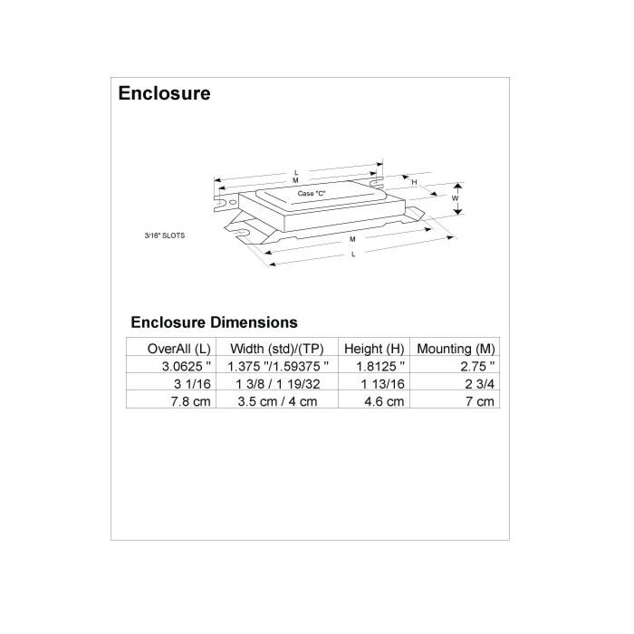 Advance LC-4-9-C-TP Magnetic Fluorescent Ballast