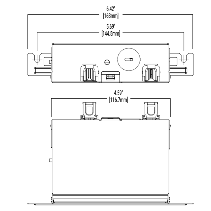 Halo LCR408WW9FSE020 4" Wall Wash (Damp-listed)