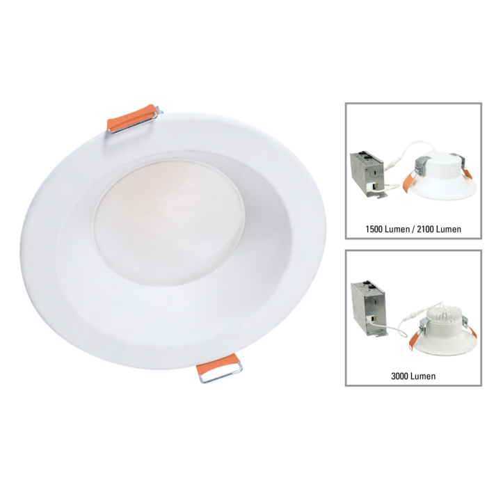 Halo LCR615RD9FSE040 6" Round Canless LED Downlight & Wallwash
