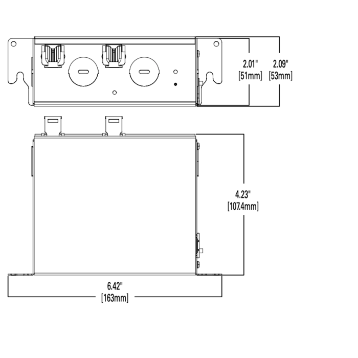 Halo LCR880RD9FSE010 8" Downlight