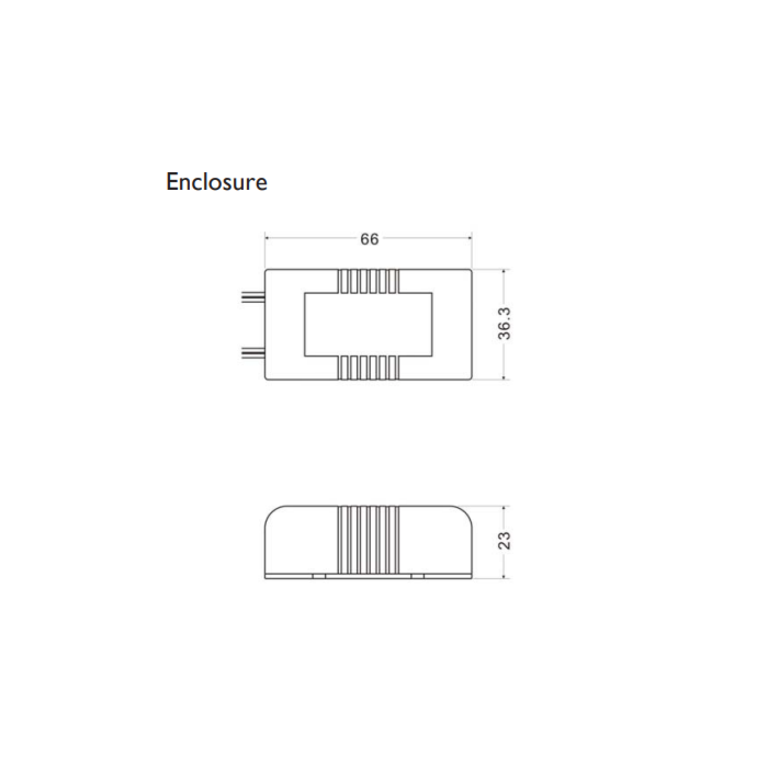 LEDUNIA0350C12F Advance Xitanium 4w Constant Current LED Driver