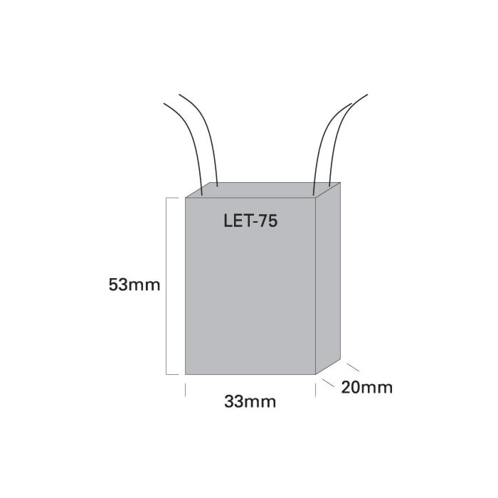 Lightech LET-75 Dimmable Halogen Transformer 75 Watts