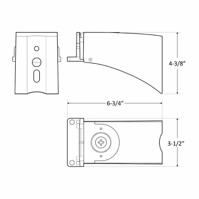 Westgate LFX-EXT - Straight Arm for LFX  & LF4PRO Series