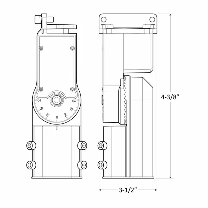 Westgate LFX-SF - Slip Fitter for LXF and LF4Pro