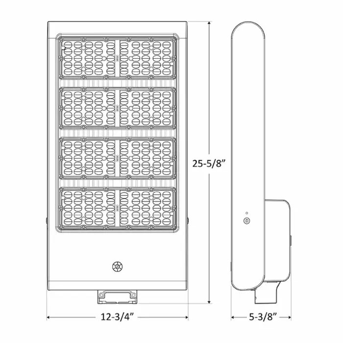 Westgate LFX-XXL-300-600W-50K - LED Power-Adjustable Flood/Area Light