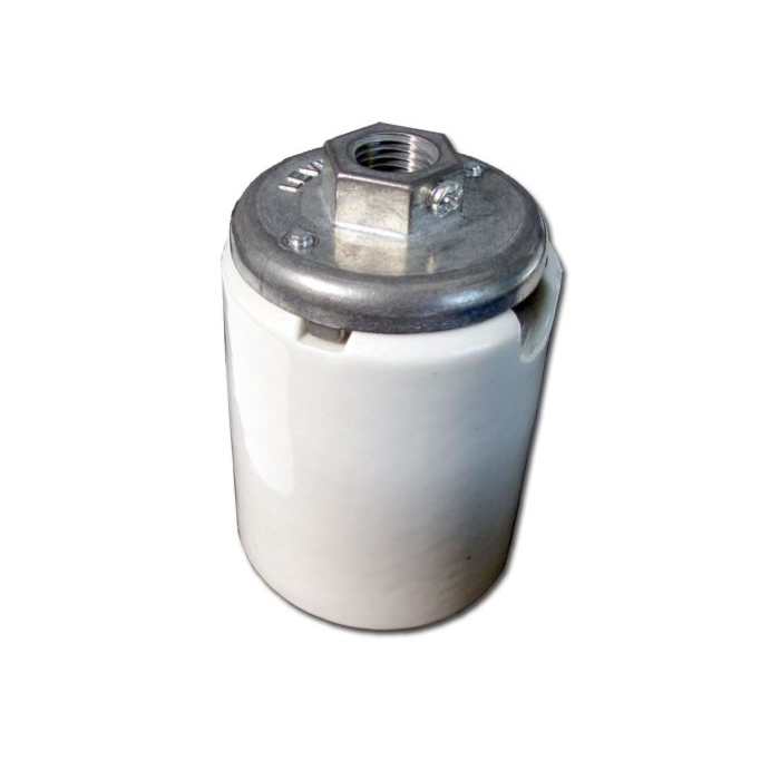 Mogul Base Socket with Metal Cap - 1/4 IP