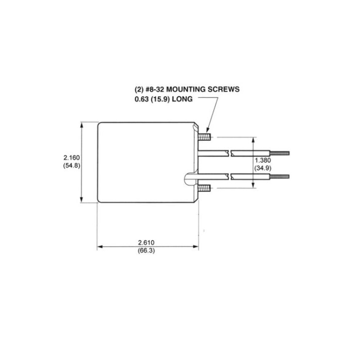 4KV Mogul Base Socket - Terminal Screws with 11" Leads