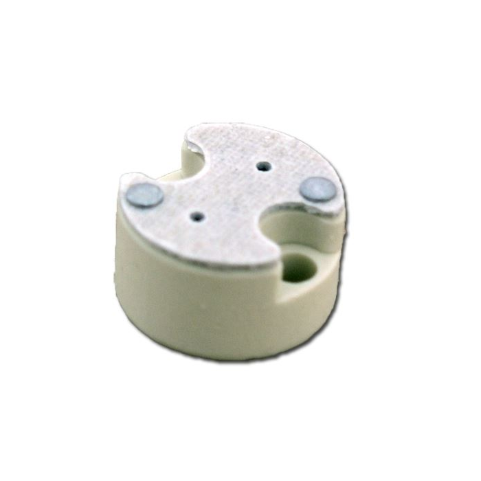 Porcelain Halogen Socket - G8 Base WITHOUT Leads