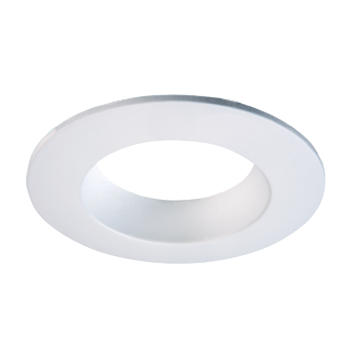 Halo LT4OMW 4" Smooth Splay Overlay in Paintable Matte White