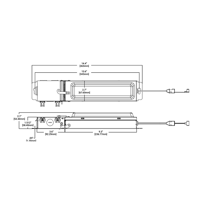Halo LTQL4069S1EDM (1) 4" LTQL Fixture*