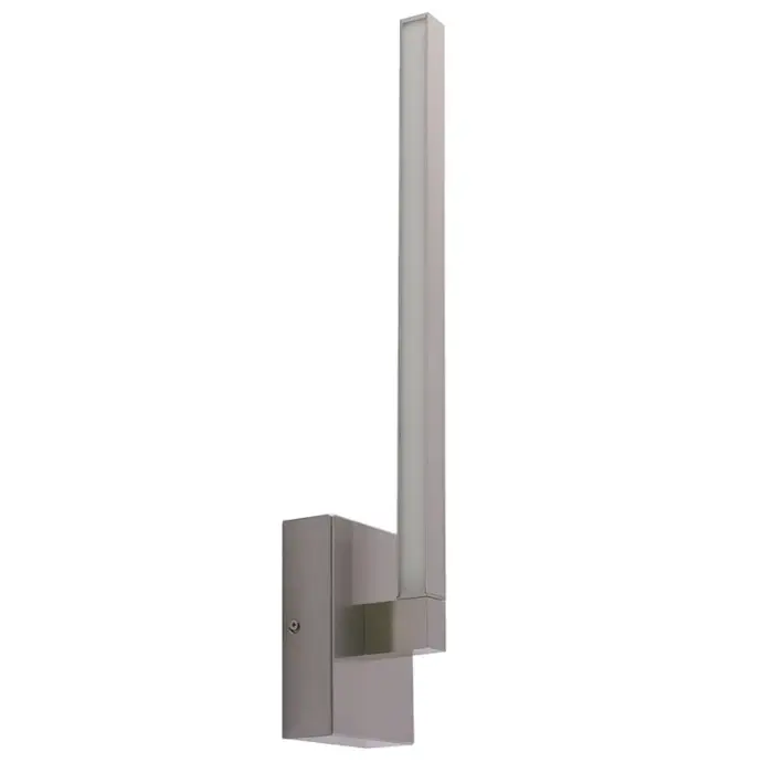 Westgate MFG LVS-WS-21-MCT5-BN 21in. Slim Rotatable Vanity Lights and Sconces, 14W, 27K/30K/35K/40K/50K, Brushed Nickel