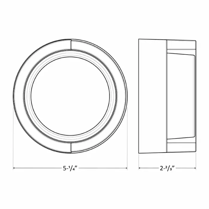 Westgate MFG LVW-100-MCT-ORB 12V LED Mini Wall Sconce, 6W, 3000K/4000K/5000K