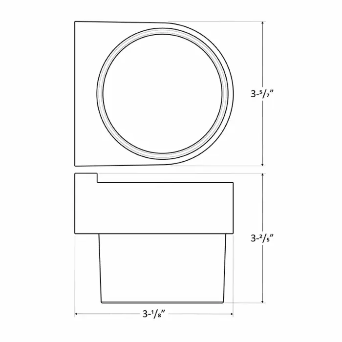 Westgate MFG LVW-110-MCT-ORB 12V LED Mini Wall Sconce, 6W, 3000K/4000K/5000K