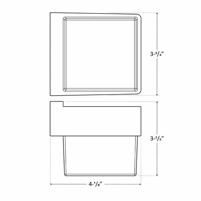Westgate MFG LVW-210-MCT-ORB 12V LED Mini Wall Sconce, 3W, 3000K/4000K/5000K