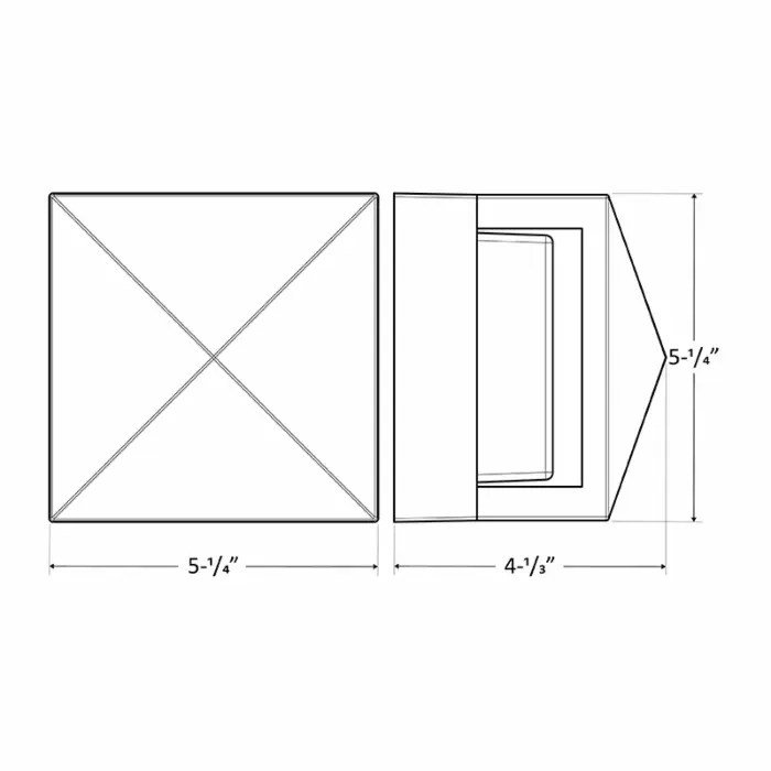 Westgate MFG LVW-215-MCT-ORB 12V LED Mini Wall Sconce, 3W, 3500K/4000K/5000K