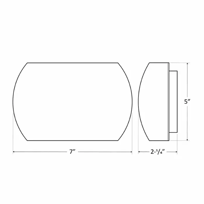 Westgate MFG LVW-300-MCT-ORB 12V LED Mini Wall Sconce, 6W, 3000K/4000K/5000K