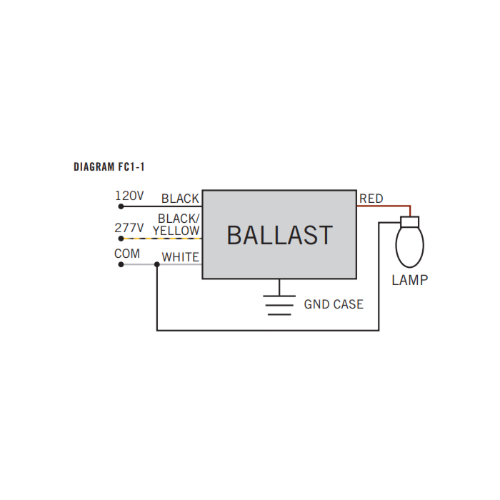 Keystone MH-400A-D-FCAN 400 Watt  Metal Halide Fcan Ballast