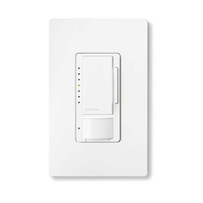 Lutron Maestro MSCL-OP153M-WH Dimmer with Occupancy Sensor - White