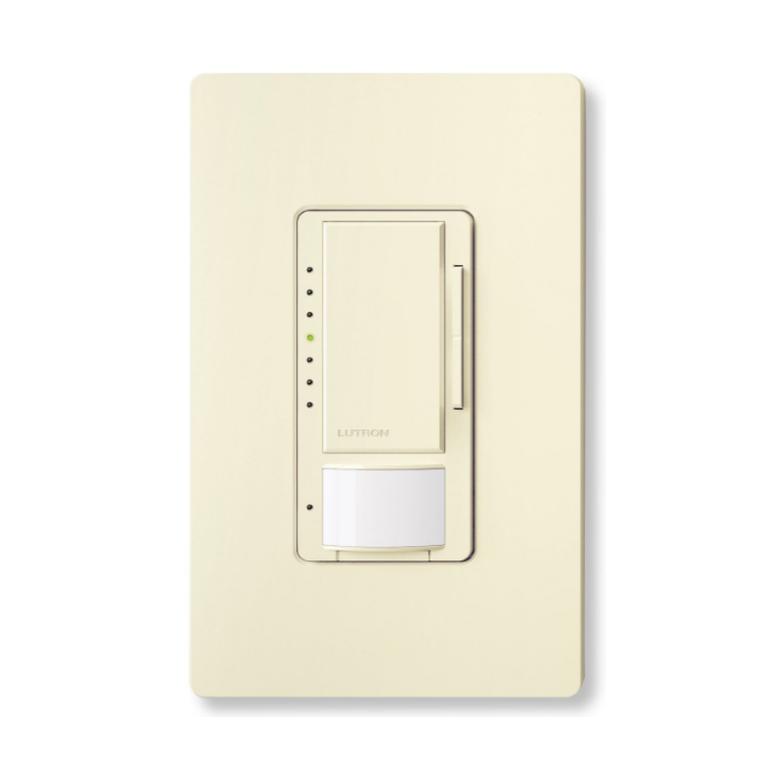Lutron Maestro MSCL-VP153M-AL Dimmer with Vacancy Sensor - Almond