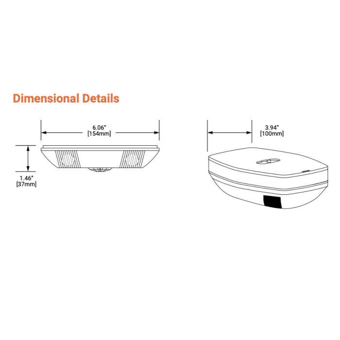 Greengate OAC-DT-2000-R OMC MicroSet Sensor Dual Technology