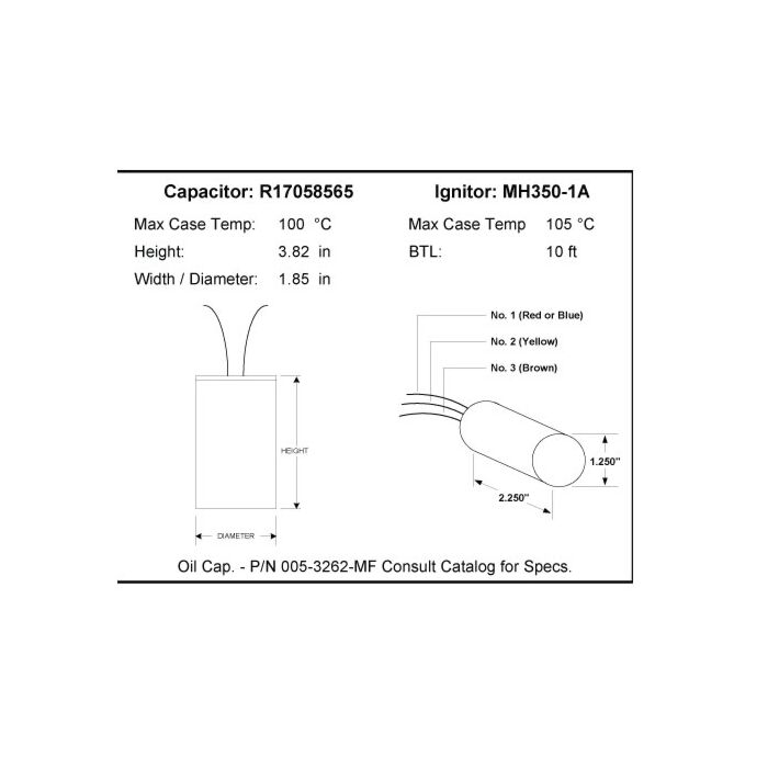 Universal P320ML5AC4M-500K M132 M154 Pulse Start Metal Halide (MH) Ballast Kit - ONE UNIT Remaining!!!