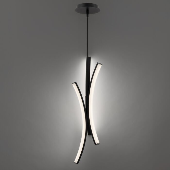 WAC PD-29425-27-BK Tusk Mini Pendant 4CCT - Black Finish Sconce