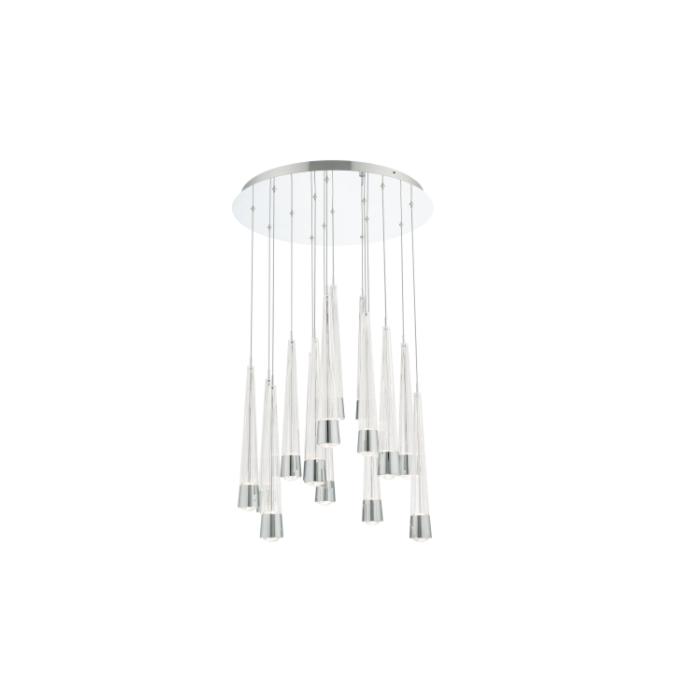 WAC PD-59415R-CH Quill Round Multi Light 4CCT