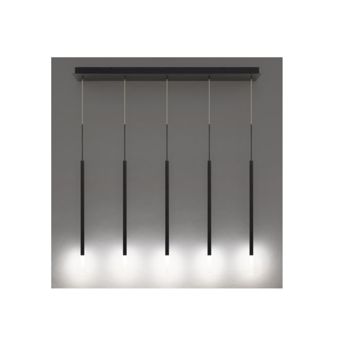 WAC PD-69405L2-BK Viggo Linear Multi Light 4CCT 