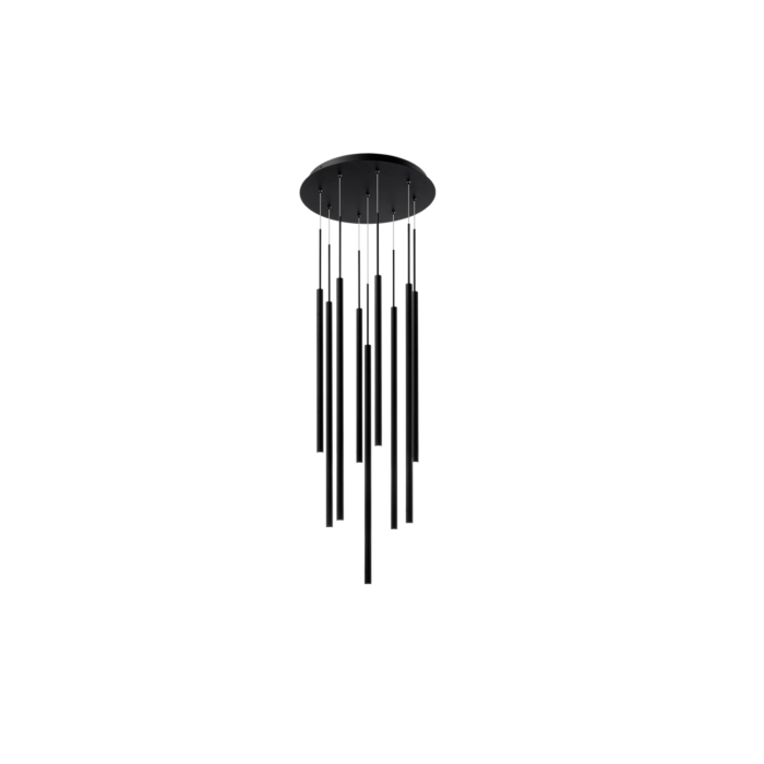 WAC PD-69409R-BK Viggo Round Multi Light 4CCT 
